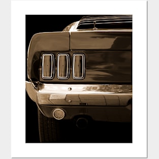 Classic Car Mustang Posters and Art